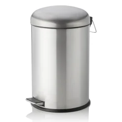 Treteimer mit Kunststoffeinsatz, Ø 30 cm, 20 Liter, Edelstahl