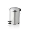 Treteimer mit Kunststoffeinsatz, Ø 17 cm, 3 Liter, Edelstahl