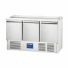3-türige Saladette für 4x GN 1/1, 1365x700x875mm