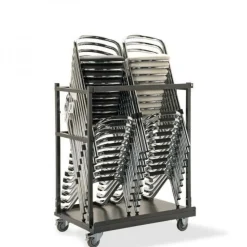 Universal Transportwagen für Stapelstuhlen und Barhocker, 105x61x126cm