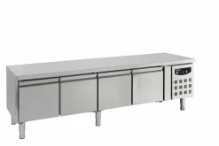 Unterbaukühltisch CS mit 4 Türen, 2000x700x650mm
