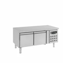 Unterbaukühltisch mit 2 Türen 2x 1/1 GN, 1360x700x650mm