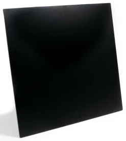 VEBA Tischplatte HPL schwarz 70x70cm