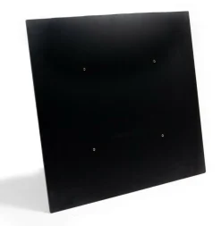 VEBA Tischplatte HPL schwarz 70x70cm