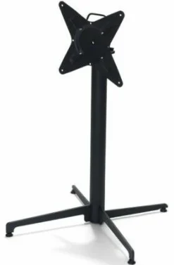 VEBA X-Cross Tischgestell klappbar, Aluminium, Schwarz Höhe 74cm