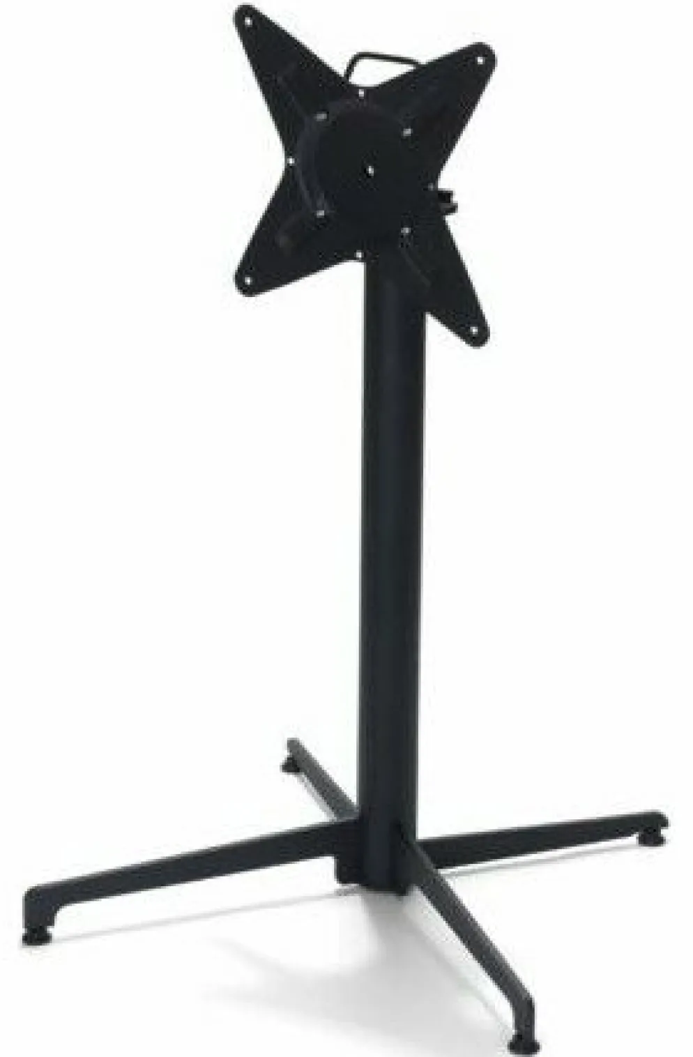 VEBA X-Cross Tischgestell klappbar, Aluminium, Schwarz Höhe 74cm