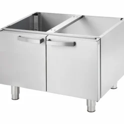 Verchromte Elektro-Griddleplatte gerillte Grillfläche, 800x700mm
