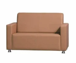 VILLA Sofa 2 Sitzer Hellbraun