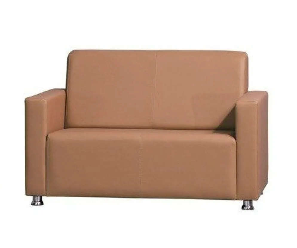 VILLA Sofa 2 Sitzer Hellbraun