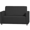 VILLA Sofa 2 Sitzer Schwarz