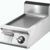 VIRTUS Elektro-Grillplatte, gerillte verchromte Platte, Breite 400mm, 5,4 kW, 400V