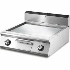 VIRTUS Elektro-Grillplatte, glatte Platte, Breite 800mm, Tiefe 730mm, 10,8 kW , 400V