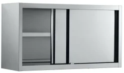 Wandhängeschrank mit Schiebetüren, 1000x400x660mm
