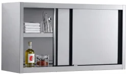 Wandhängeschrank mit Schiebetüren, 1000x400x660mm
