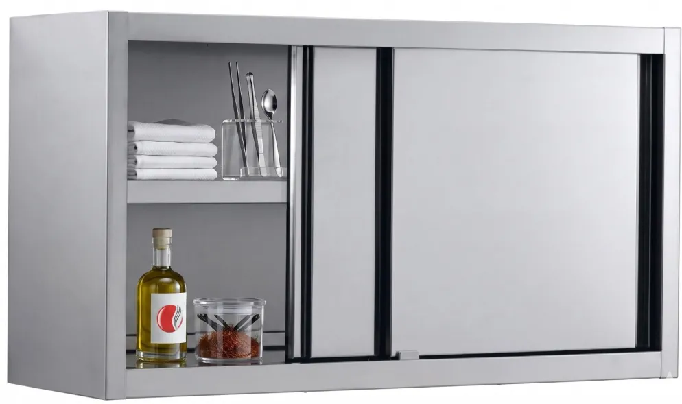 Wandhängeschrank mit Schiebetüren, 1000x400x660mm