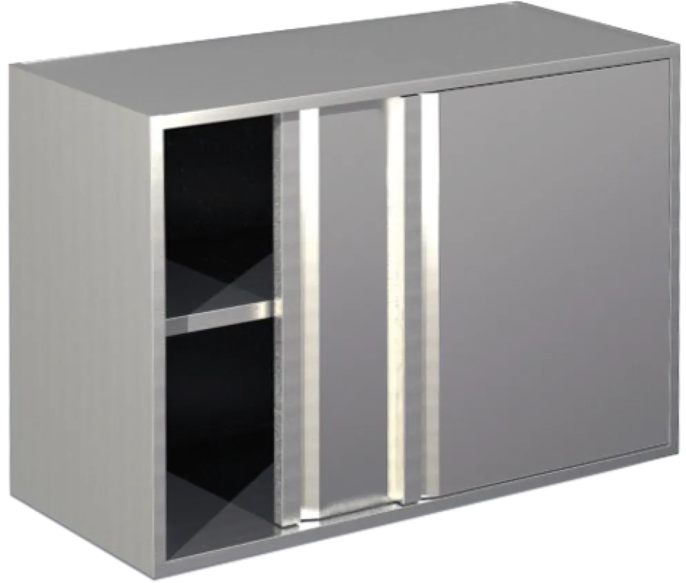 Wandhängeschrank mit Schiebetüren B 100cm x H 65cm