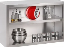 Wandhängeschrank offen B 200cm x H 65cm