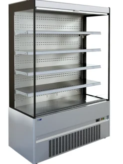 Wandkühlregal Edelstahl Cronus 1310 Drehtüren