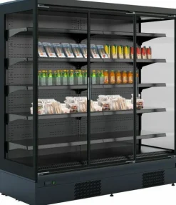 Wandkühlung Mike 1.3, Schwarz, Umluftkühlung, LED-Beleuchtung