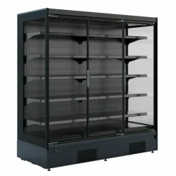 Wandkühlung Mike 1.9, Schwarz, Umluftkühlung, LED-Beleuchtung