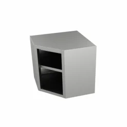 Wandschrank Ecke 700 mm, Edelstahl