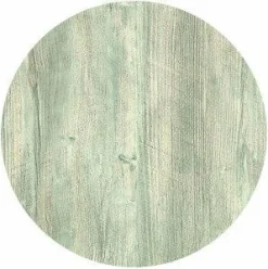 Werzalit Tischplatte ø 60 cm, Ponderosa weiß PG I