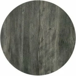 Werzalit Tischplatte ø 70 cm Ponderosa grau PG I
