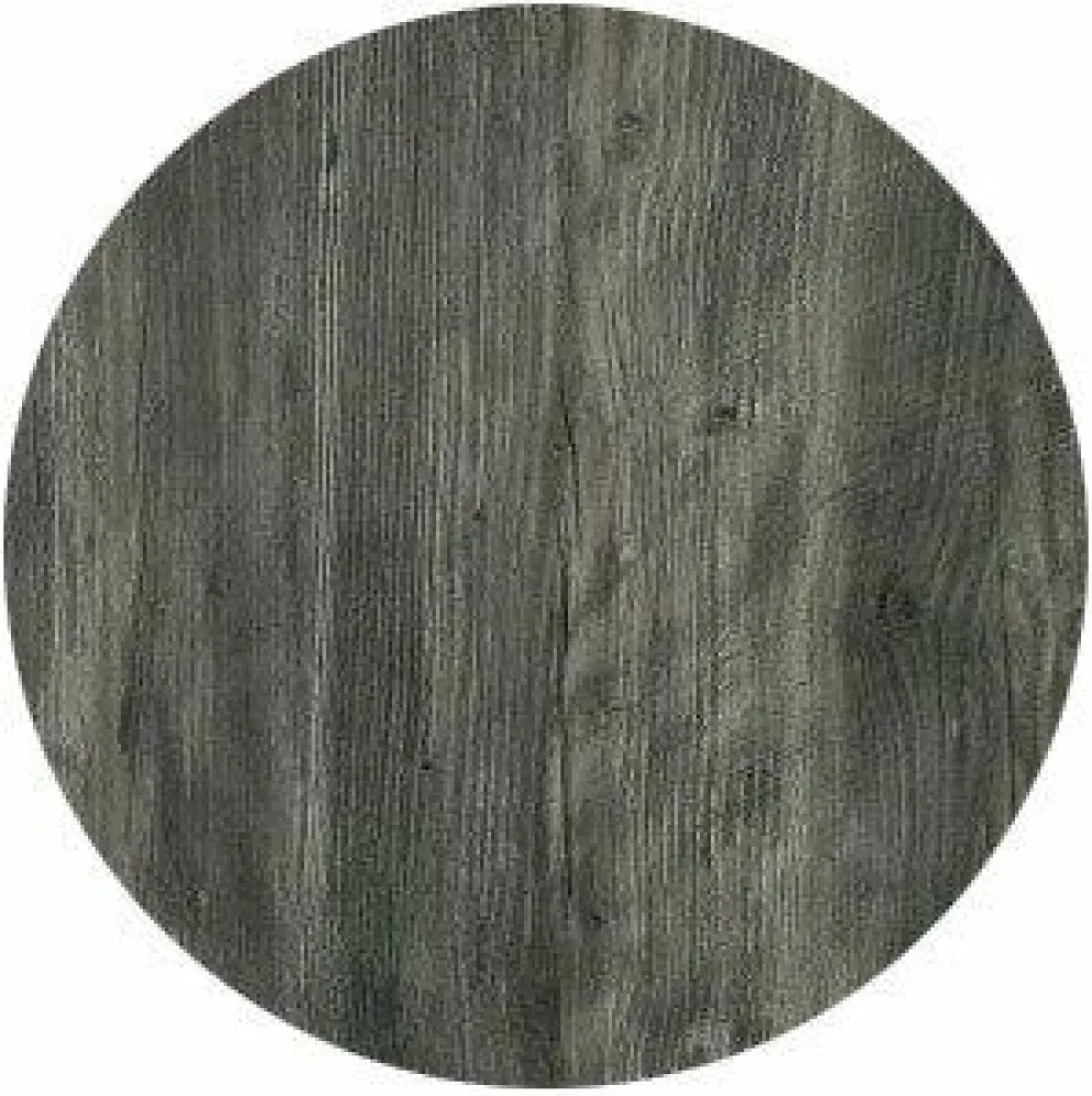 Werzalit Tischplatte ø 70 cm Ponderosa grau PG I
