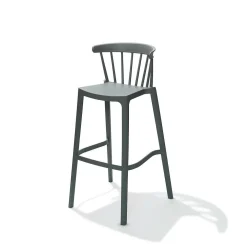 Windson Barhocker grün, Polypropylen, 56x55x103cm