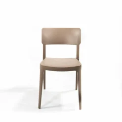Wing Chair Sand Beige, Stapelstuhl Kunststoff