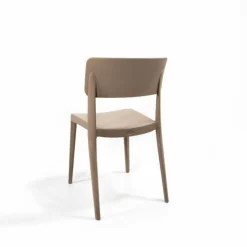 Wing Chair Sand Beige, Stapelstuhl Kunststoff