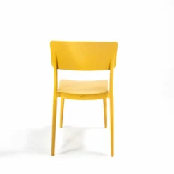 Wing Chair Senf, Stapelstuhl Kunststoff