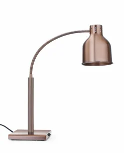 Wärmelampe kupfer, 250 W, 268x203x660 mm