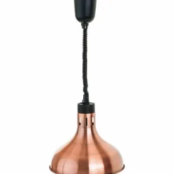 Wärmelampe zur Deckenbefestigung, bronze, Ø-290 mm