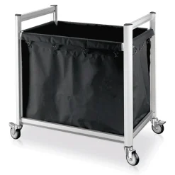 Wäschewagen, schwarz 220 Liter