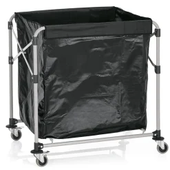Wäschewagen, 90 x 66 x 86 cm, Eisen, pulverbeschichtet