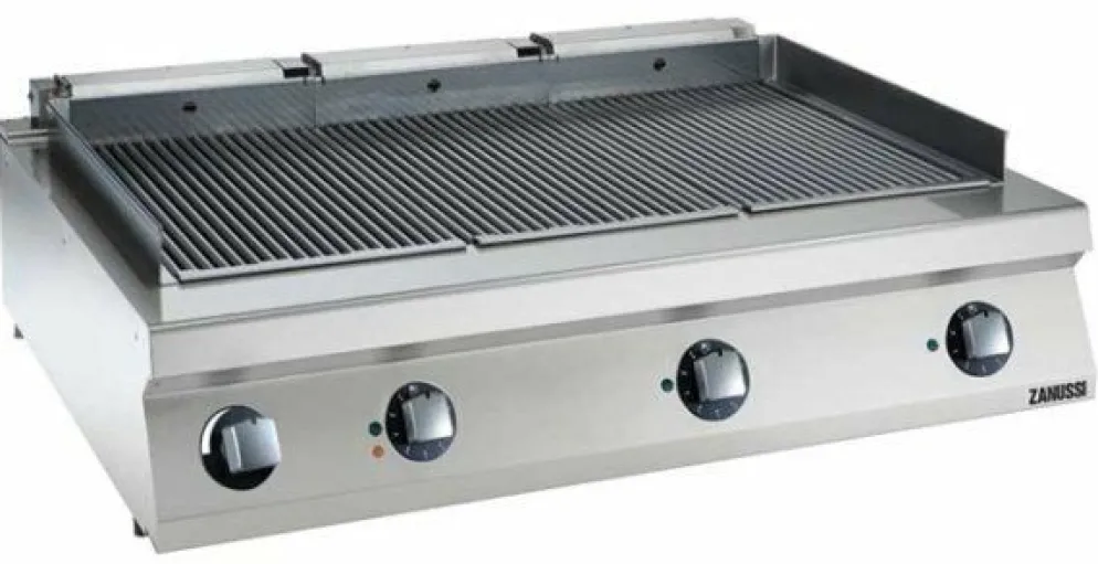 ZANUSSI Elektro-Kontaktgrill ERG7/3HT-HP, 11.25kW 400V, Breite 1200mm
