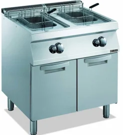 ZANUSSI Gas Fritteuse GF7 2x 15 L,28kW, 800x700x850 mm