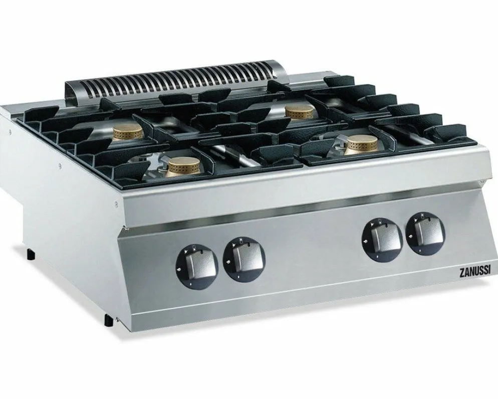 ZANUSSI Gasherd GH7 4 Flammen, 800 x 700 x 250 mm