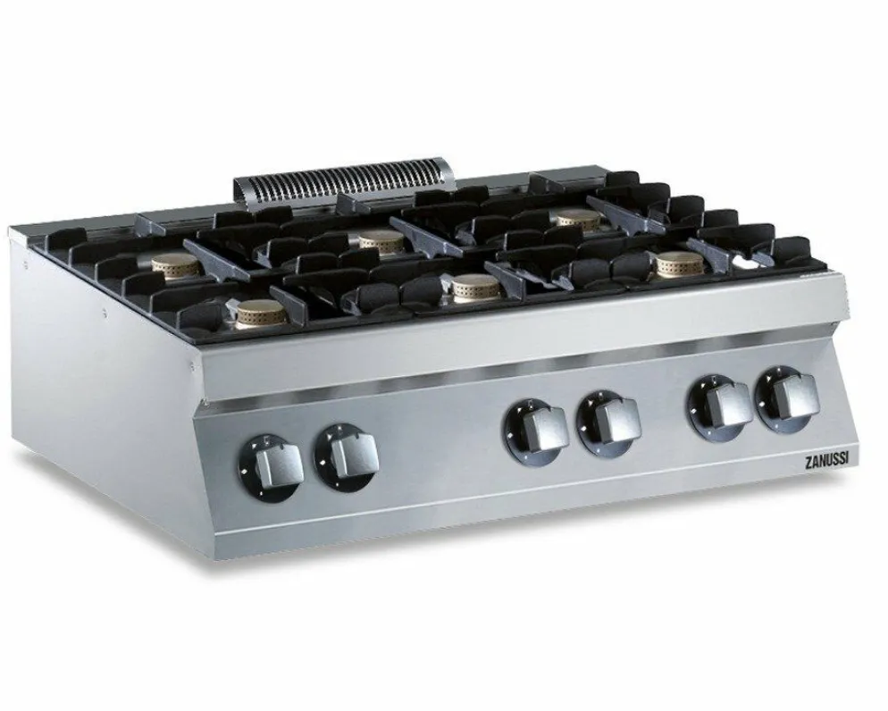 ZANUSSI Gasherd GH7 6 Flammen, 1200 x 700 x 250 mm