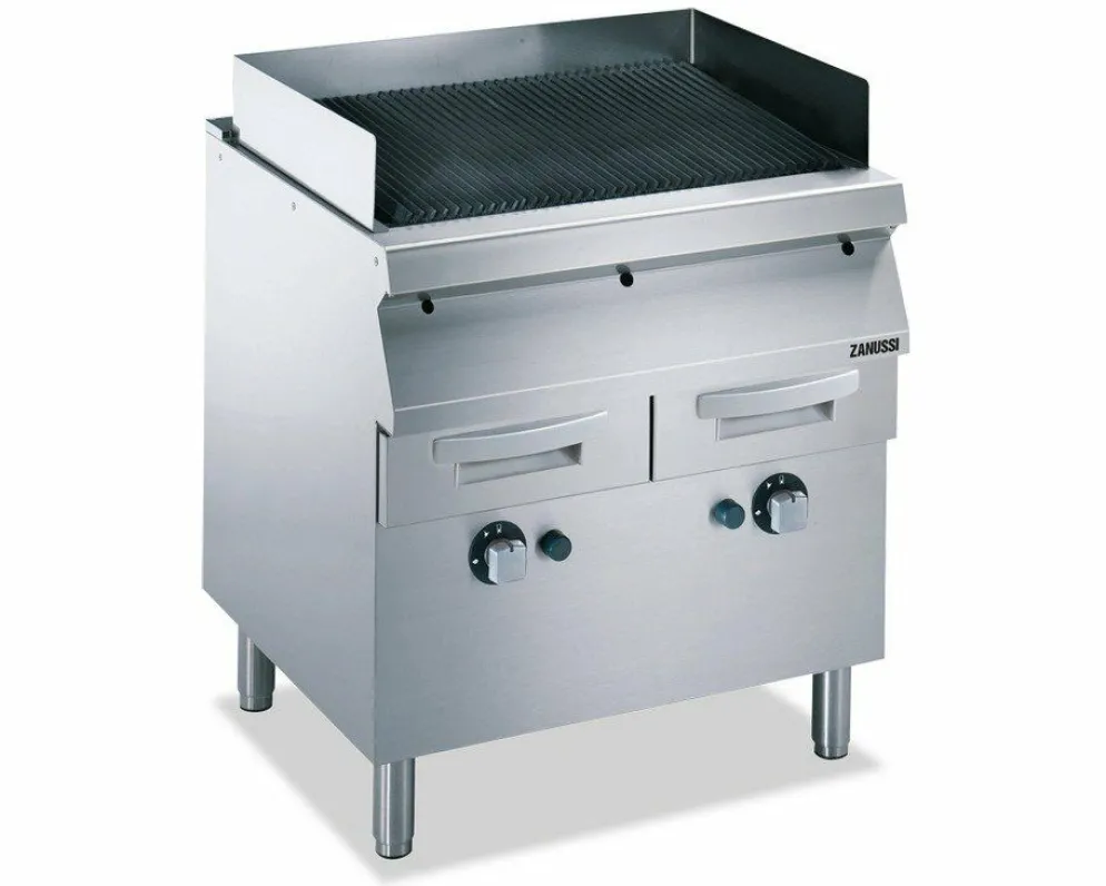 ZANUSSI Gas Rostgrill GRG7 mit Unterbau, 800 x 700 x 850 mm