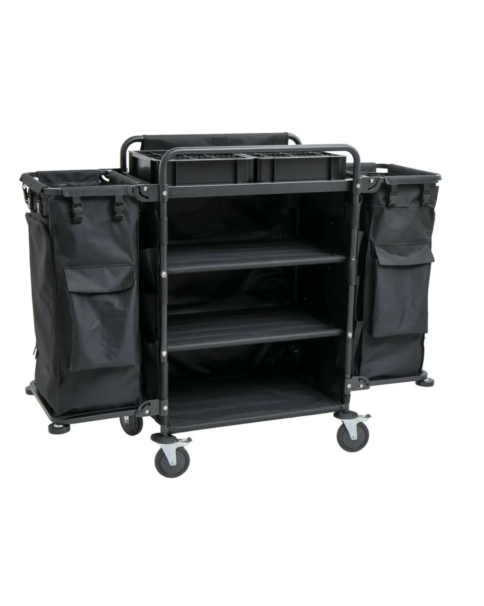 Zimmerservicewagen Hotelservice Breite 1500 mm mit Wäschesäcken
